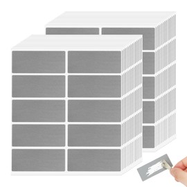 Pack of 300 Scratch Stickers Scratch Labels 60 x 25 mm Scratch Stickers Scratch Cards Ideal for Vouchers, Scratch Stickers, Gifts, Christmas, Party, Games, Postcard, Crafts, Birthdays