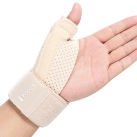 Férula reversible para pulgar y muñeca para BlackBerry Thumb, dedo en gatillo, soporte ajustable para pulgar para artritis, tendinitis, esguinces y alivio del dolor, estabilizador de muñeca