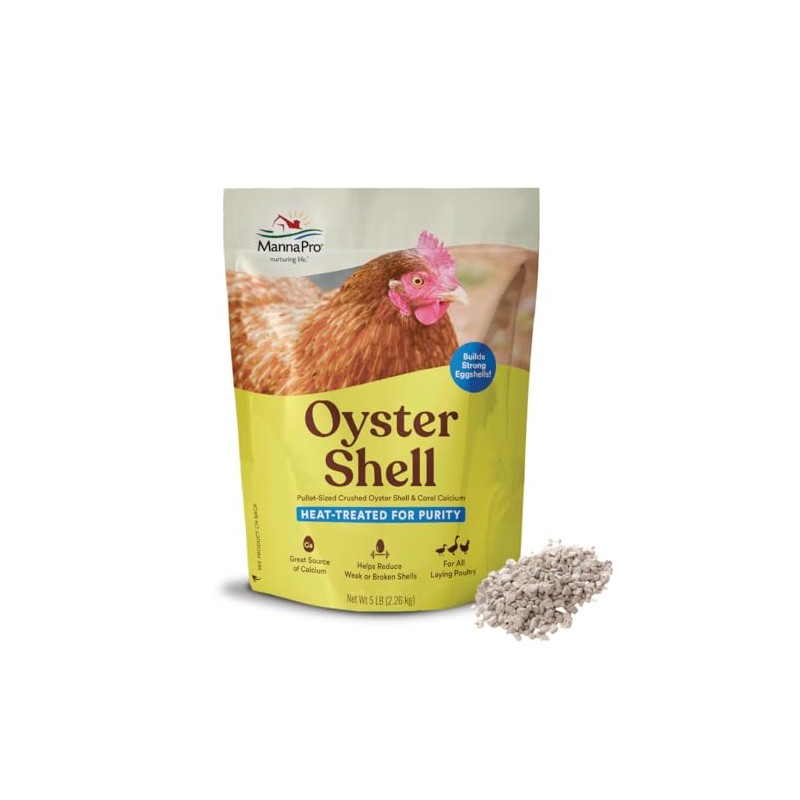 Manna Pro Oyster Shell, 5-Pounds