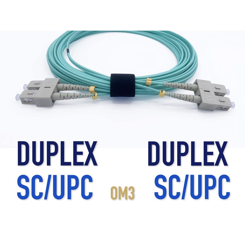 Elfcam® - 10m Fibre Optic Cable SC/UPC to SC/UPC Multimode