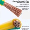 BUYERS POINT 2.0mm Yellow & Green Earth Sleeving | 1