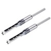 sourcing map 2pcs Square Hole Drill Bit 11mm(7/16") High Carbon