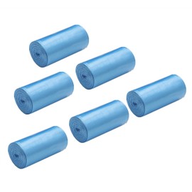 CREOMG - Bolsas de basura desechables de seis volúmenes para coche con basura desechable, impermeable, superior (grande)