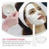 Juego Mascarillas Faciales Cuenco Mezclar Prácti
