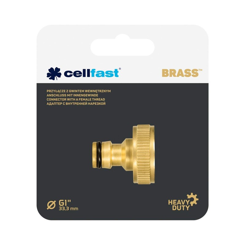 Cellfast Connector with a Female Thread BRASS™ G1, 52-855