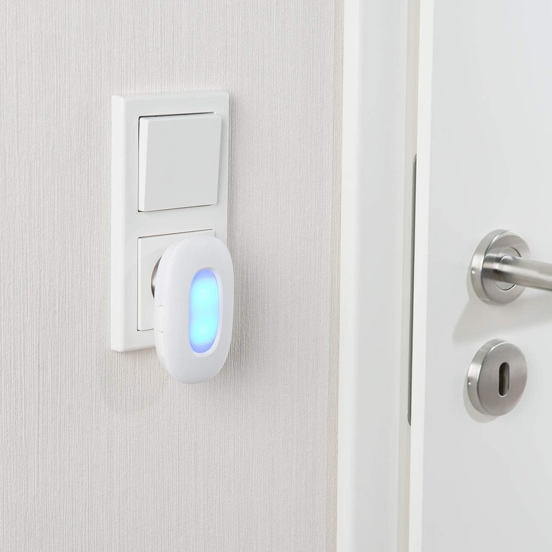 CASAcontrol Wireless Bell Socket: Socket Wireless Bell with Optical Signal,