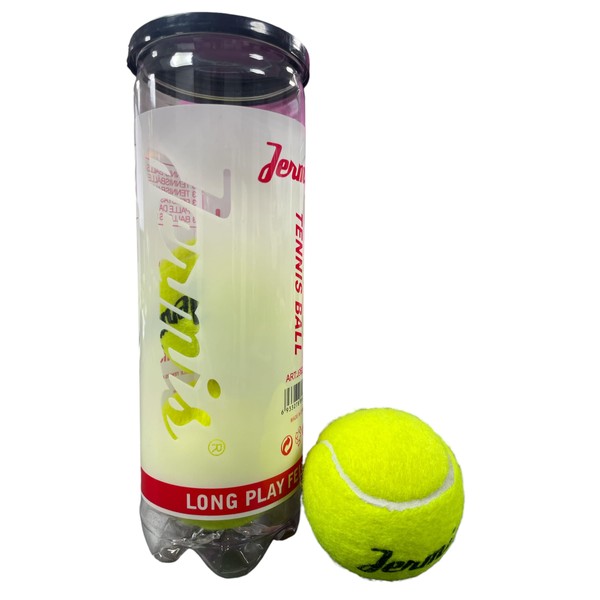 3pk Extra Duty Tennis Balls in tube, Optimum durability and