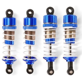 HAIBOXING 1/14th RC Car Spare Parts, Front and Rear Aluminum Oil Filled Shocks 4pcs Apply to Remote Control Trucks 3100A (F4310 & F4311)