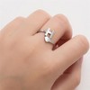 4 Pack Stainless Steel Initial A Necklace for Women Letter