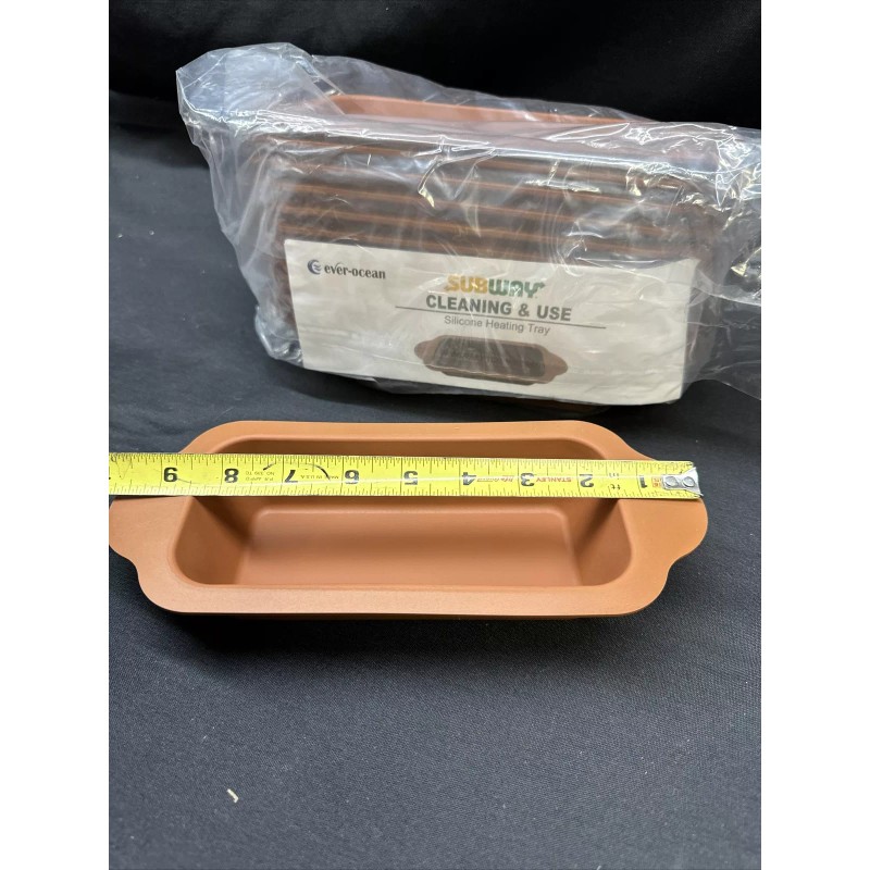 Ever-Ocean Ever Ocean 12 Pack Of Silicone Loaf Pans Subway
