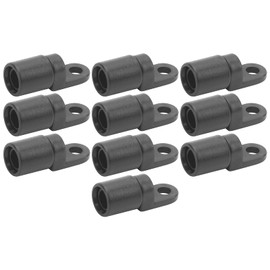 10Pcs Kayak Canoe Bungee Shock Cord Hook Bungee Terminal End Tabbed Hooks for Kayaks
