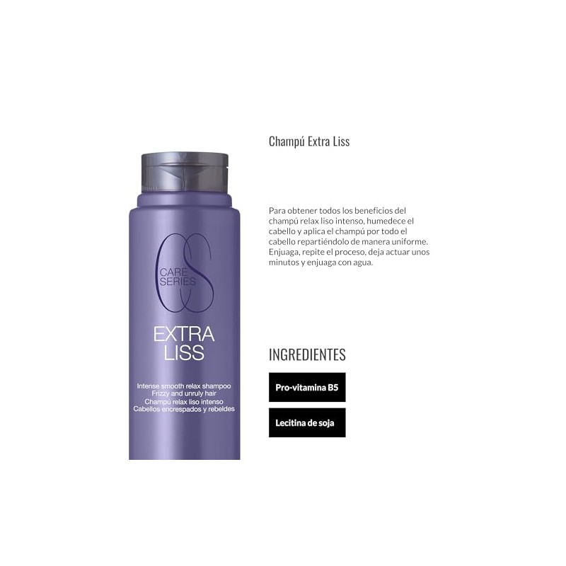 Lendan Extra Liss Intense Smooth Relax Shampoo, 10.8 Ounce/300ml