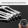 Vokenforu Socket Wrench 14mm, 1 Pcs Socket Spanners, L Shaped