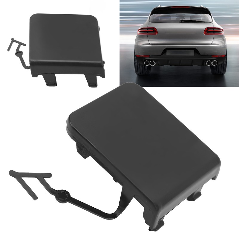 Tow Hook Cover 95B807500 Rear Bumper Lower Tow Eye Cover