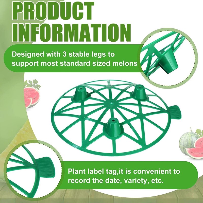 Zerodis Pack of 10 Melon Weighing Stands, Watermelon Stands, Melon