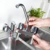 Faucet Bracket Extension Shaft 60-140mm Threaded Pipe Bathroom Sink Extend