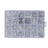 240 Pcs Micro USB Connector Set Stainless Steel Single Row