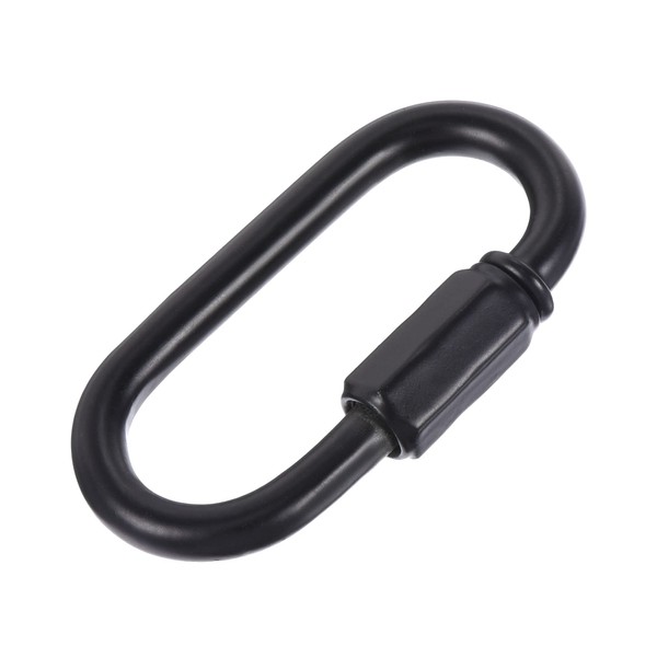 sourcing map Chain Connector, 5mm Thick Quick Link Screw Lock