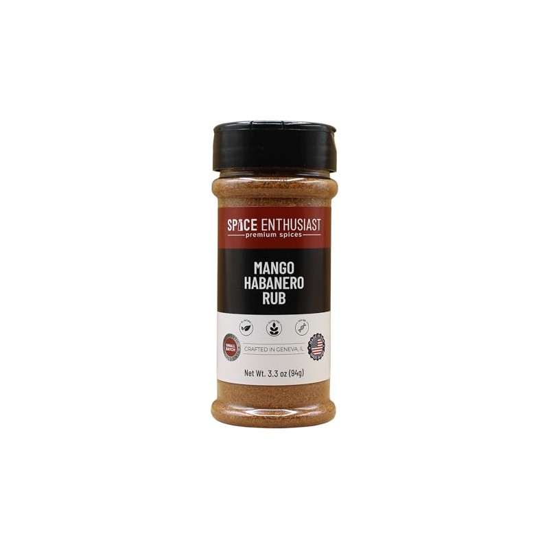 Spice Enthusiast Mango Habanero Rub - 3.3 oz