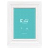 LaVie Home 5x7 Picture Frames (1 Pack, Distressed White) Rustic