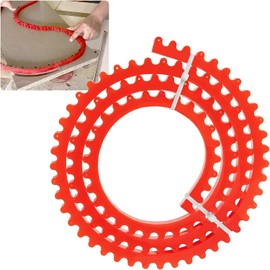 78inch Woodworking Gear Driven Profiling Strip Excellent Rebound, Mini Flexible Curve Guide for Transferring Curved Patterns and Complex Shape Woodworking Profiling Strip