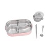Stainless Steel Lunch Box Office Worker Student Children's Canteen Compartment
