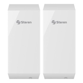 STEREN Antenas CPE Wi-Fi de Largo Alcance 8 dBi 2,4 GHz, para Exterior