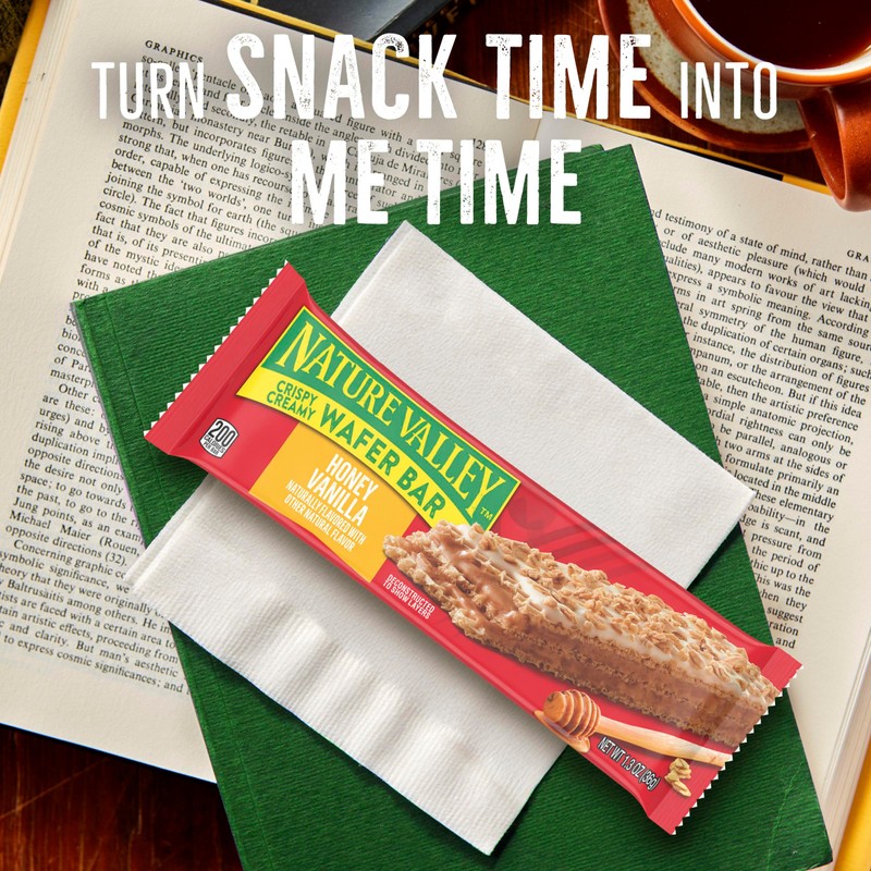 Nature Valley Crispy Creamy Wafer Bars, Honey Vanilla, Whole Grain,
