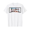 Utah Rocks, National Parks, Hiking, Rock Hunter Apparel T-Shirt
