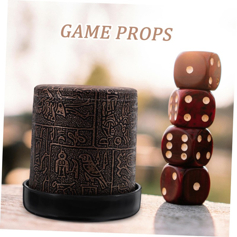 BESPORTBLE 1 Set Dice Shaker Cup Plastic Dice Holder for