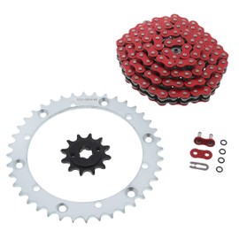 Red O-Ring Chain and Sprockets fit Yamaha YFS200 200 Blaster 1988-1991 12/40 92L