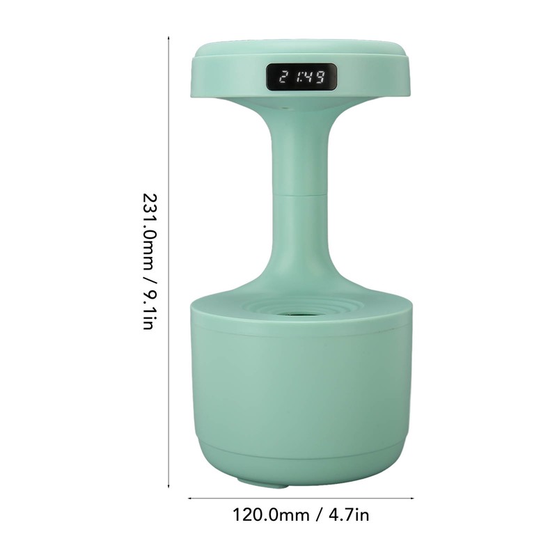 Anti Gravity Humidifier Water Drop Humidifier Quiet Operation Fine Misting