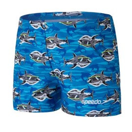 Speedo Boy's Reef Shark Aquashort, Turksh Sea/Hyper Yellow, 3