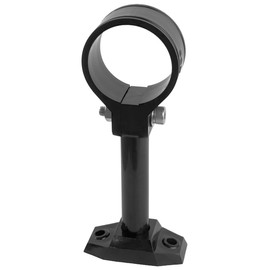 Kouei Kasei KFBS23-1525 Resin Pipe Clamp Bracket Set, 1.5 inches (38 mm), 3.1 gal (100 L), PVC Pipe, Fixing Bracket, Wall Cutable, Black