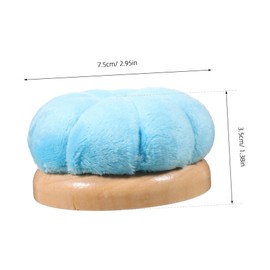 COHEALI 2pcs Adorable Pumpkin Pin Cushions Stable Base Sewing Needle Organizer for Embroidery and DIY Crafts Soft for Safe Needle Storage and Aesthetic Appeal