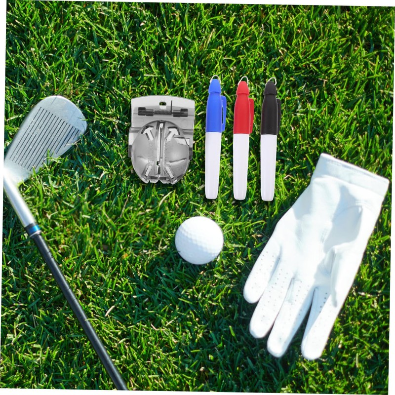 Mipcase Golf Training Tool Golf Ball Markers Marking Pen Outdoor