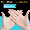 100pcs Disposable PVC Gloves High Elastic Gloves for House Cleaning
