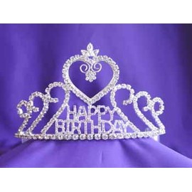 Princess Happy Birthday Tiara Crown Gift TH1