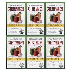 Zero Belly ZERO BELLY Compressed Smoothie 400mg x 60 tablets (6) / 제로벨리 ZERO BELLY 압축스무디 400mg x 60정 6개
