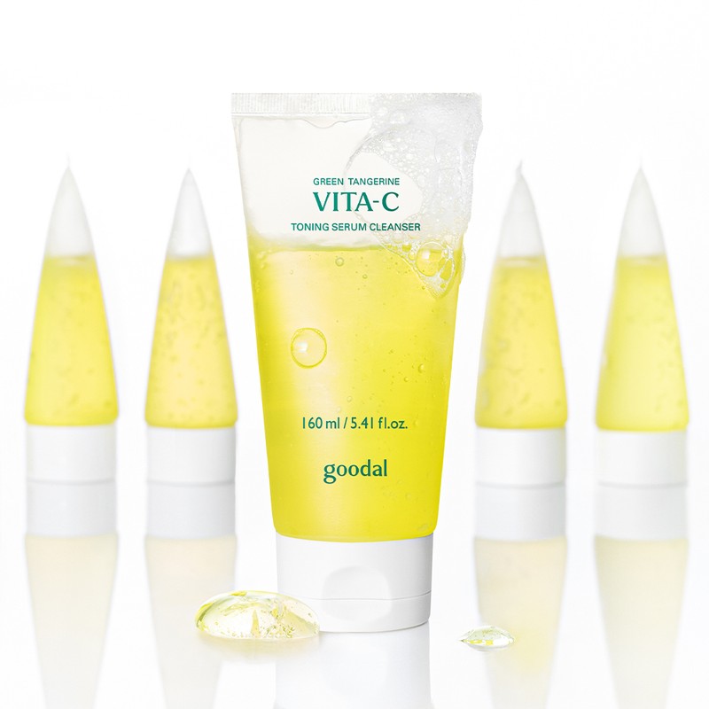 goodall Goodal Green Tangerine Vita C Toning Serum Cleanser 160ml