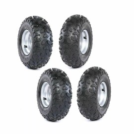 Unbranded 4pc 6" 145/70-6 ATV Wheel Tire Rim For 70cc 110cc Suzuki LT50 Quad Bike Go Kart