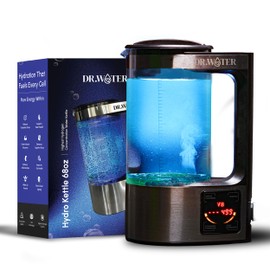 HydroPitcher | 68 Oz Hydrogen Water Pitcher - BPA Free Rich Hydrogen Water Generator - Electrolysis Jug with SPE/PEM Technology Hydrogen Water Machine | Chlorine Free Large Hydrogen Water Bottle