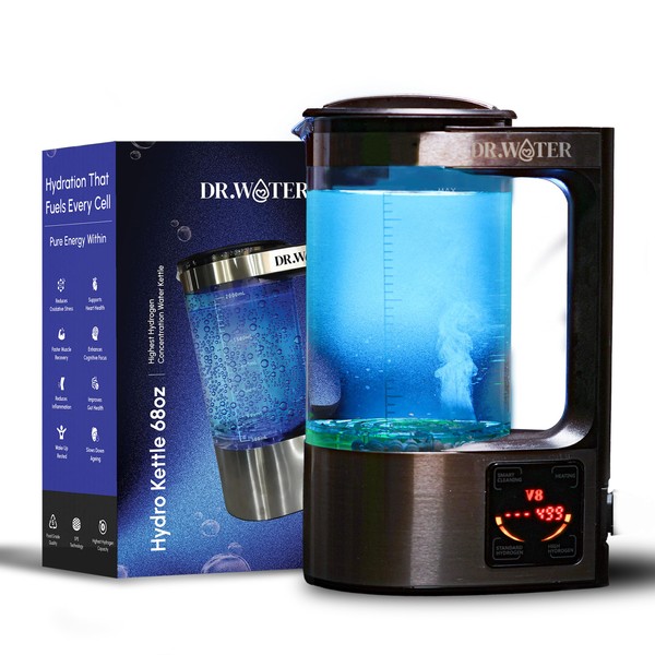 HydroPitcher | 68 Oz Hydrogen Water Pitcher - BPA Free