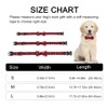 Asvin Christmas Dog Collar, with Bow tie Collar, Soft, Comfortable