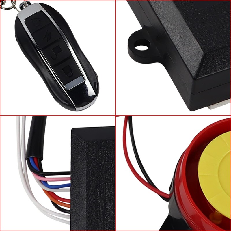 FLYPIG 12V Remote Start Kill Switch Remote Control Alarm Switch