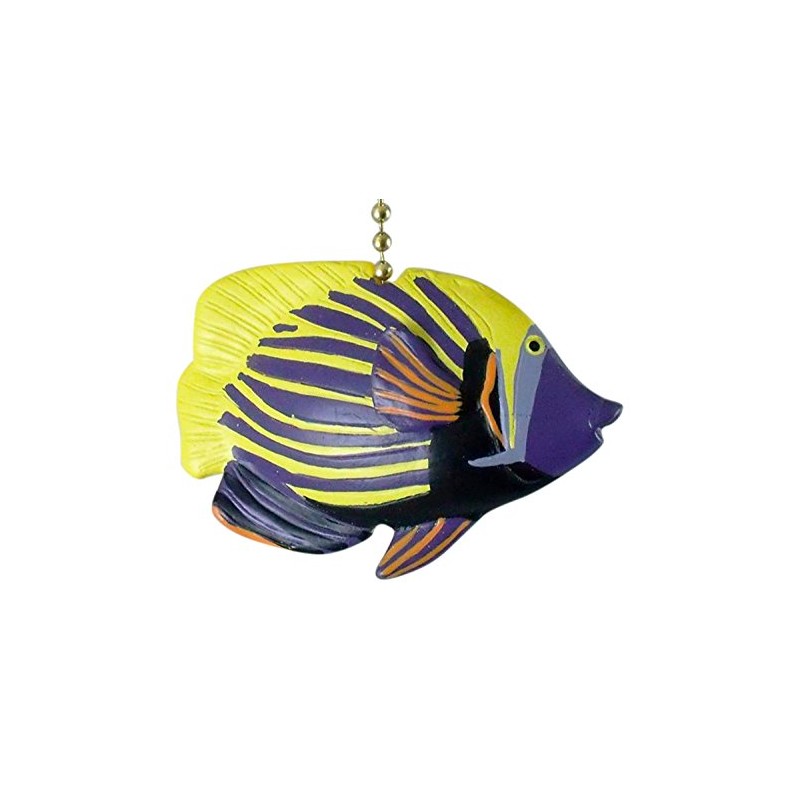 Emparada Tropical Fish TiKi Nursery Ceiling Fan Light Pull