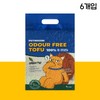 PETHROOM [Pesroom] Odor-Free Tofu Cat Litter (Green Tea_6 Pack) Premium Cat Litter