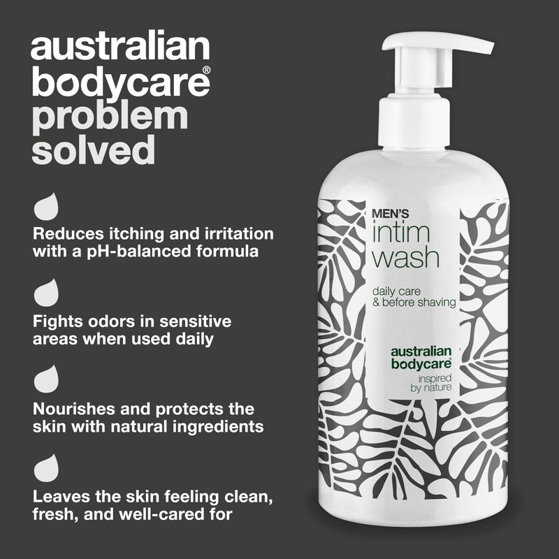 Men's Intimate Wash 500 ml for Irritation, Itching, and Odor