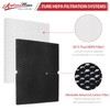 116130 Replacement Filter H TRUE HEPA&Activated Carbon Filter by APPLIANCEMATES