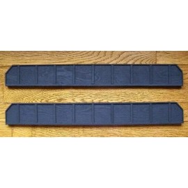 MrTrain O Scale Girder Bridge Plates "Build A Bridge " - SET OF TWO - 24 Inch